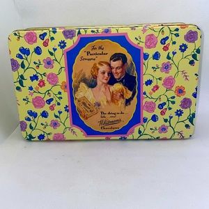 Vintage 1992 Whitman's Chocolate Hinged Tin Box 150th Anniversary Limite Edition